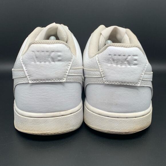 Nike Court Vision Low Triple White Shoes CD5463-100 Men's Sz 11.5 - Picture 3 of 10
